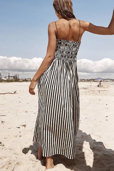 Zoe® | Elegantes Kleid mit Zebrastreifen