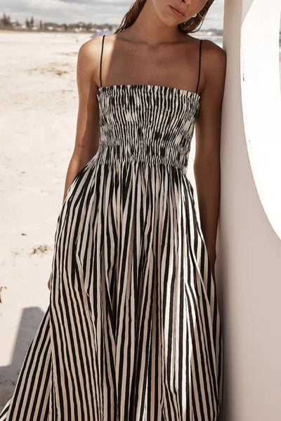 Zoe® | Elegantes Kleid mit Zebrastreifen