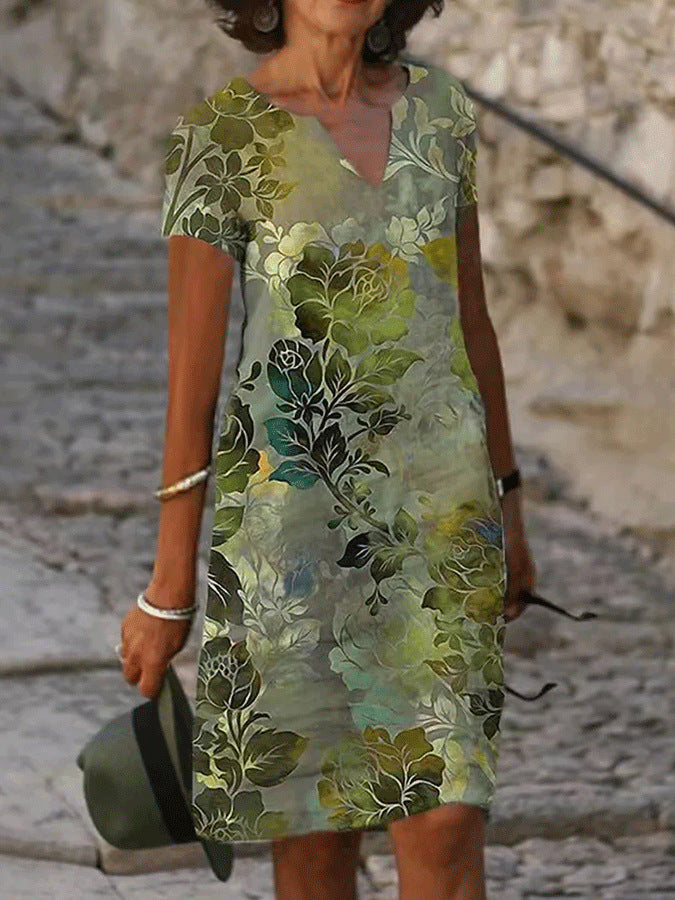 Josette™ | Elegantes Kleid mit V-Ausschnitt