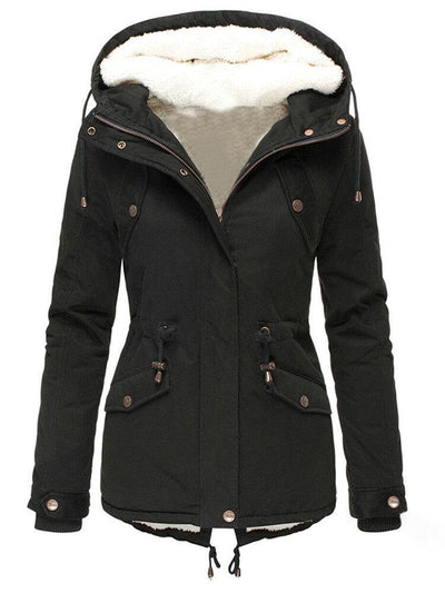 Winterjacke mit Kapuze für Damen