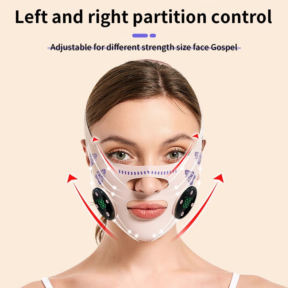1+1 Gratis | KonturMaske™ Strafft Die Kieferpartie