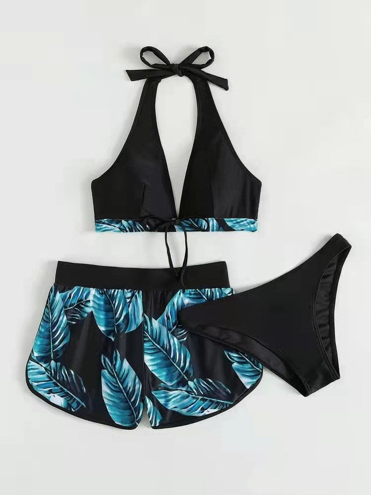 Damen Drei-Teile Bikini Set für den Sommer
