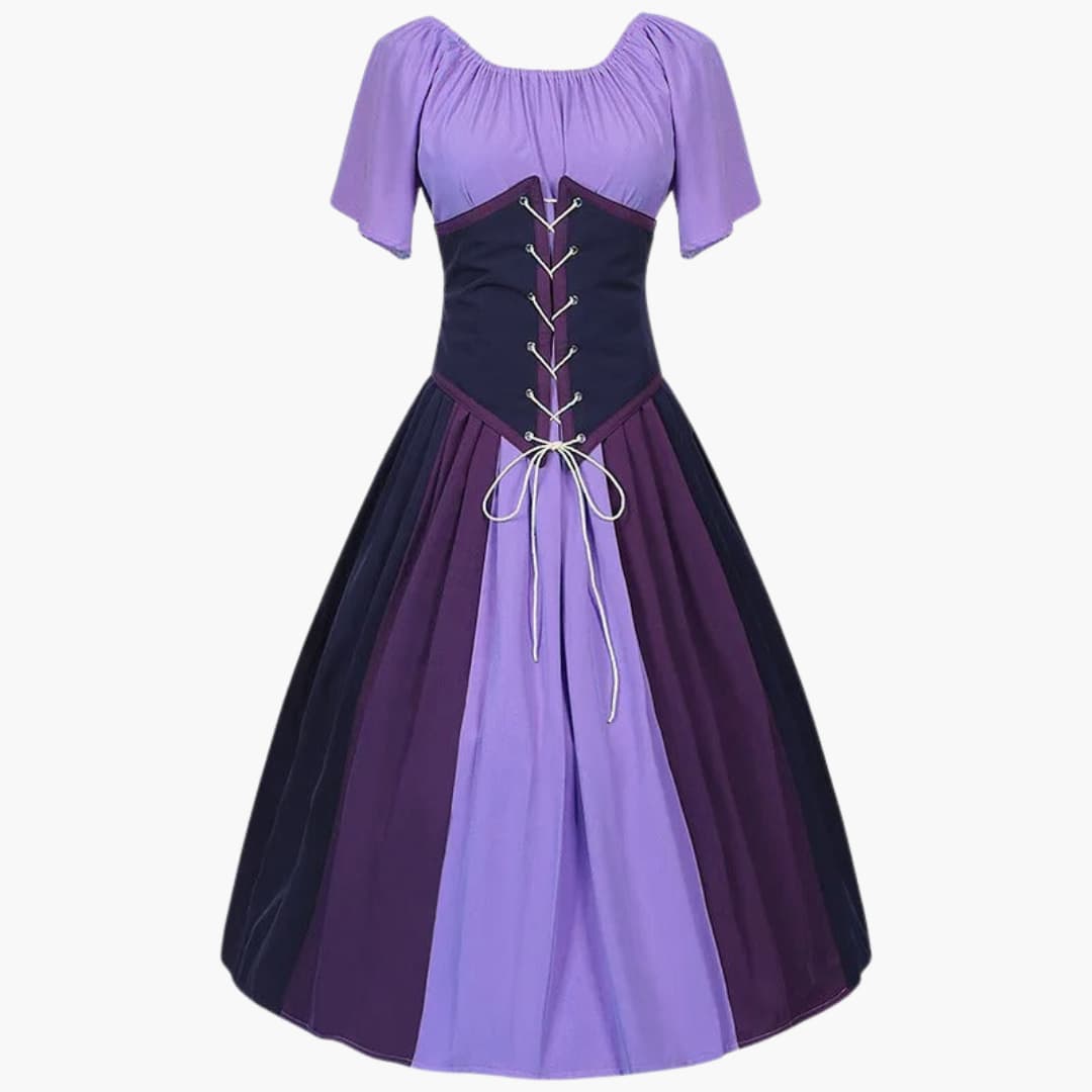 Klassisches Dirndl kleid mit Puffärmeln für Damen - Oktoberfest 2025