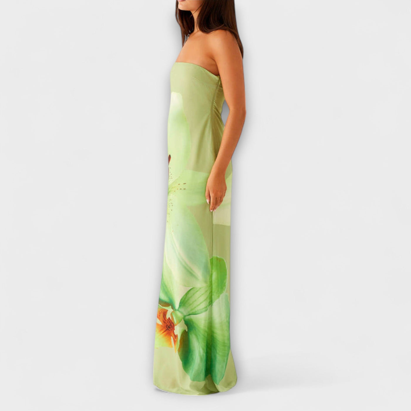 Zephyra - Elegantes Off-Shoulder Maxi-Kleid