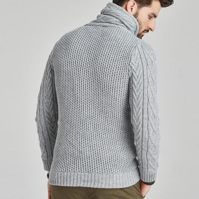 Strickjacke mit Knebelverschlüssen für Herren