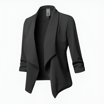 Offener Drapierter Blazer für Damen