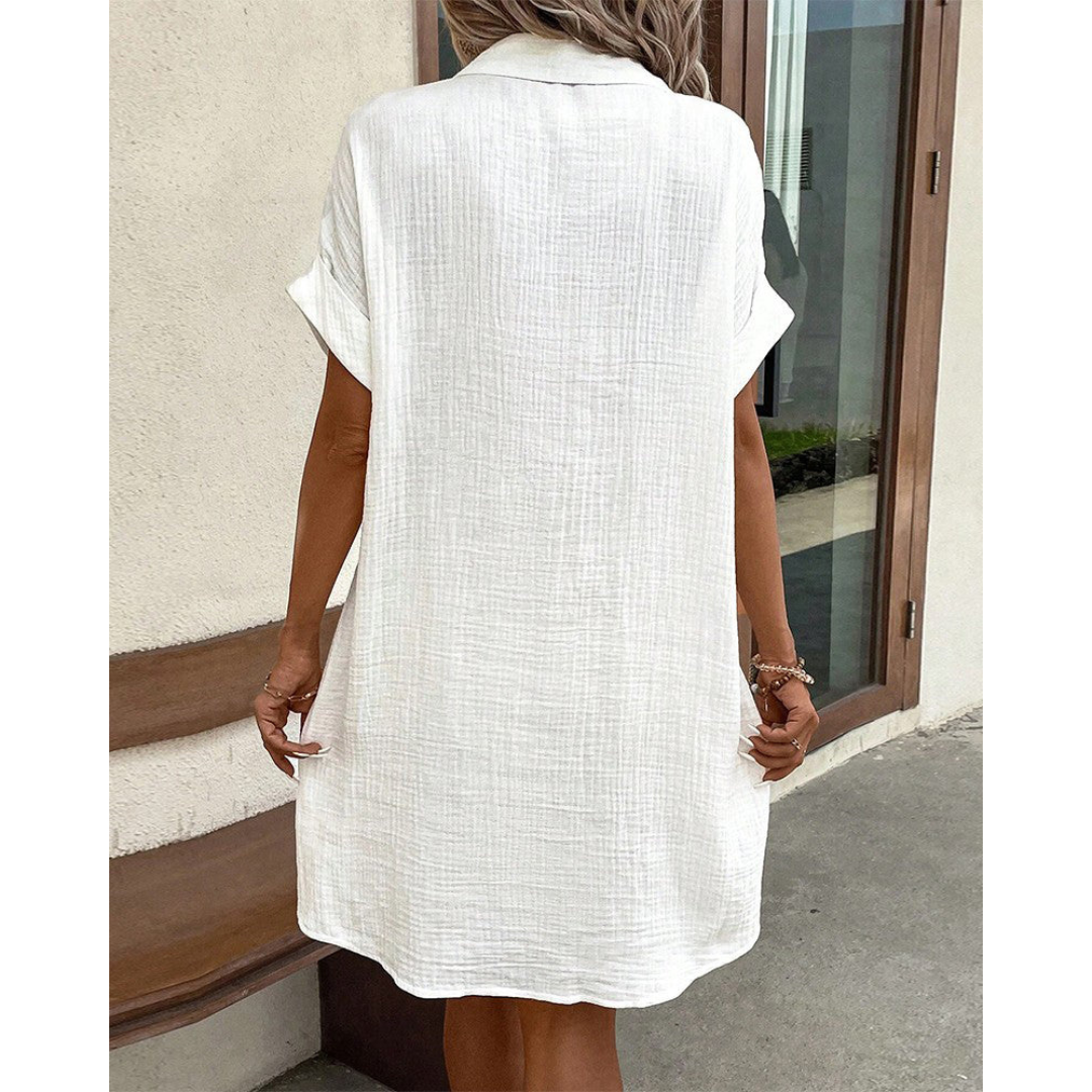 Button-Down Kleid für Damen