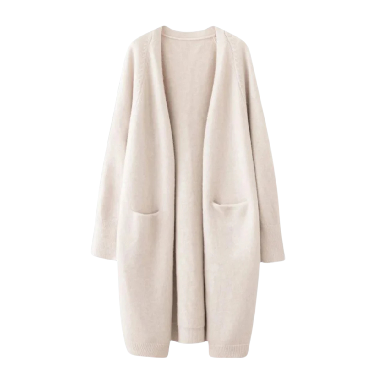 Offene Front Strickjacke Für Damen