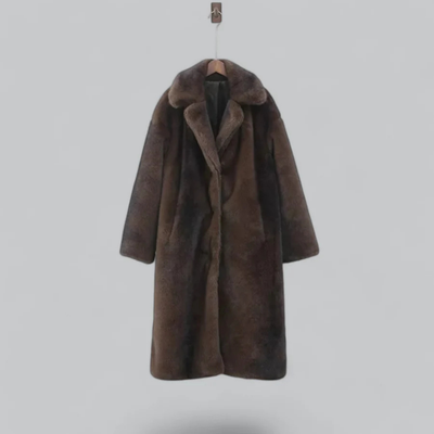 Damen Winter Langer Stylischer Trench Mantel | Lang