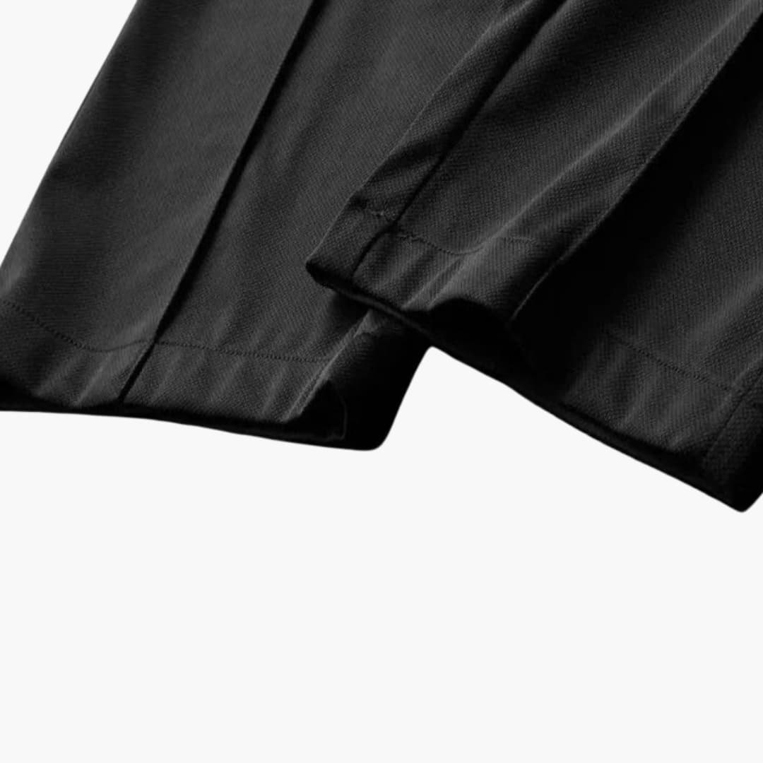 Herren Sommer-Zweiteiler mit Kurzarmhemd und Slim-Fit-Hose