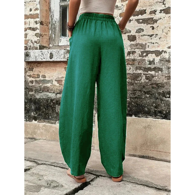 Hose mit Weitem Bein für Damen