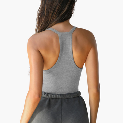 Ärmelloses Top für Damen - Blusentop mit V-Ausschnitt