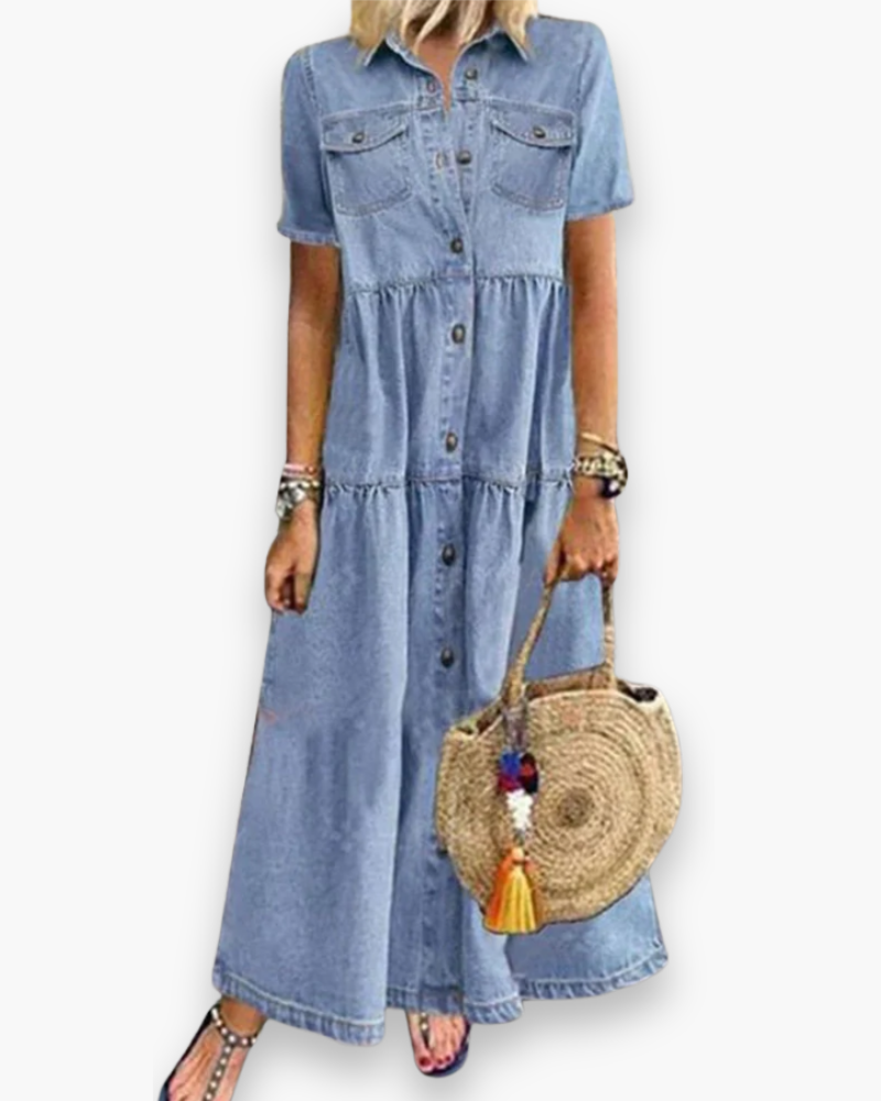 Damen Elegantes Maxi Kleid | Vielseitig