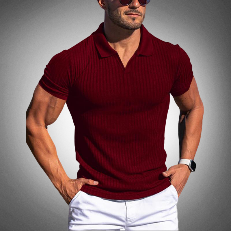 Kurzärmeliges Poloshirt für Herren