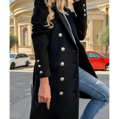 Langer Warmer Wintermantel Für Damen | Button Down