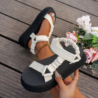 Neelee – Sandalen Mit Klettverschluss Und Plateau