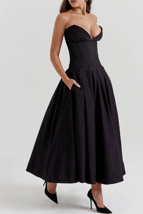 Lorelei® | Trägerloses Midikleid