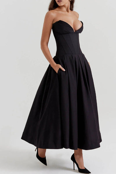Lorelei® | Trägerloses Midikleid
