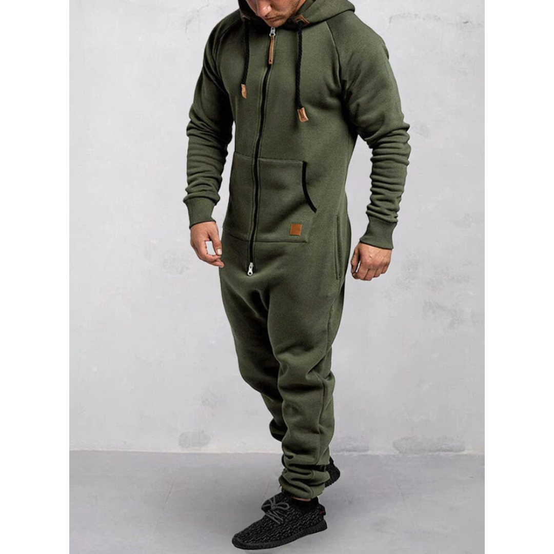 Jumpsuit mit Kapuze für Herren