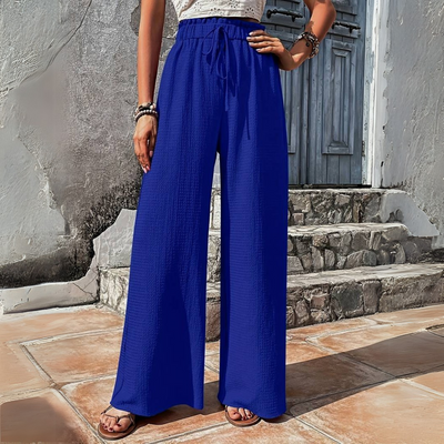 Elastische Weite Hose für Damen