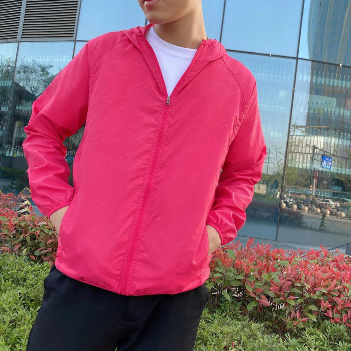 Leichte Zip-Jacke Für Herren