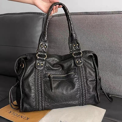 Jeoara - Vintage-Tasche aus Leder
