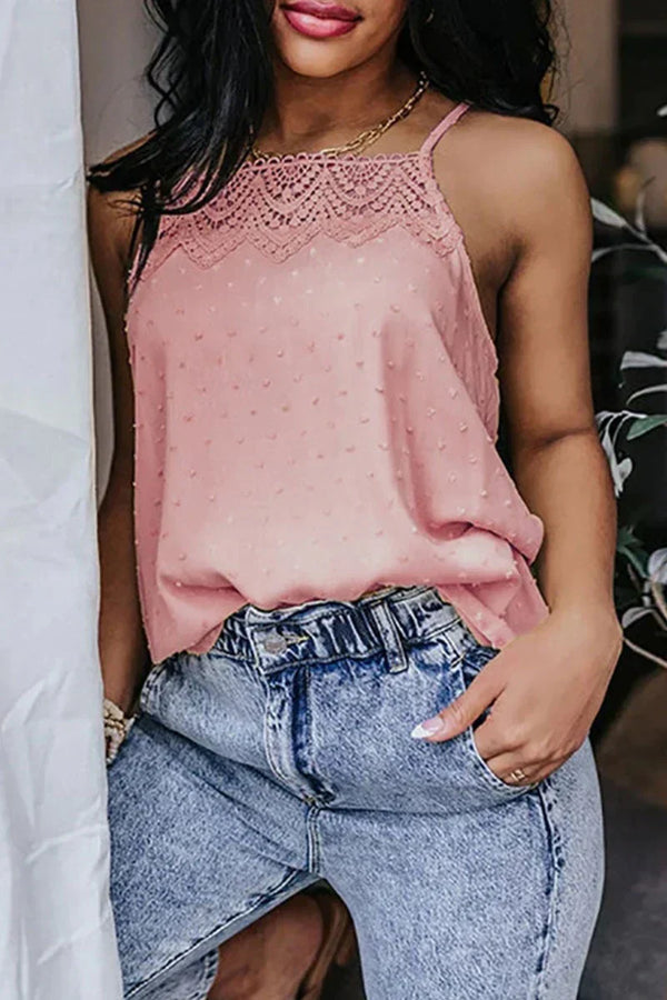 Delaney – stylisches sommertop mit spaghettiträgern