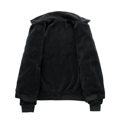 Cordjacke mit weichem Kragen für Herren