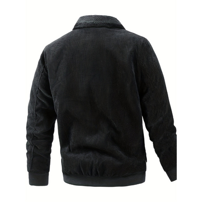 Cordjacke mit weichem Kragen für Herren