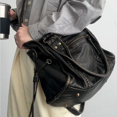 Jeoara - Vintage-Tasche aus Leder