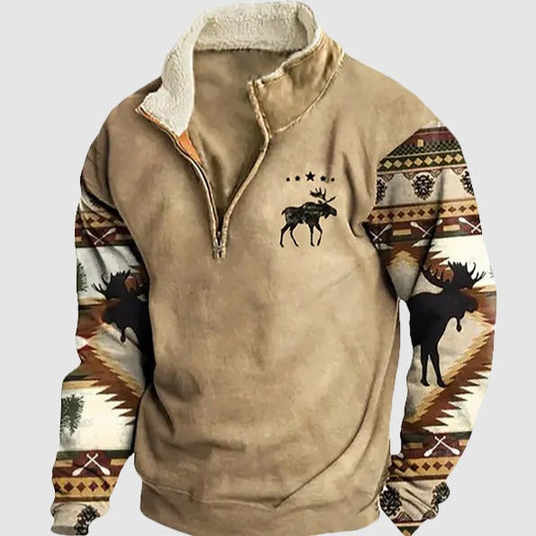 Herren fleecepullover