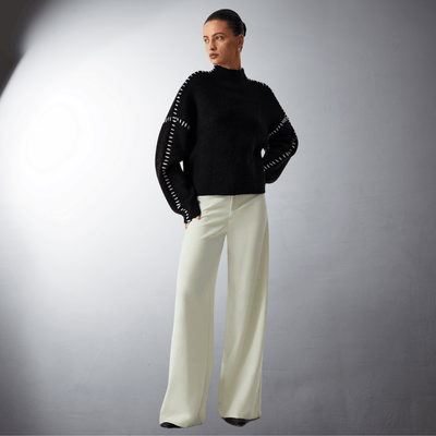 Aria | Hochwertiger Pullover mit Stehkragen und einzigartigem Komfort