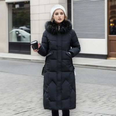 Langer Gesteppter Parka Für Damen | Winter