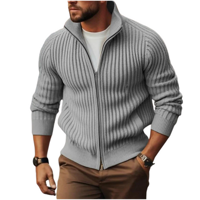 Strickjacke mit Reißverschluss für Herren