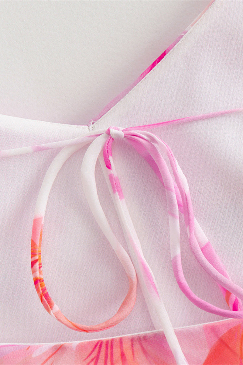 Halterneck Kleid Rüschen & Rückenfrei – Leichtes Abendkleid Damen