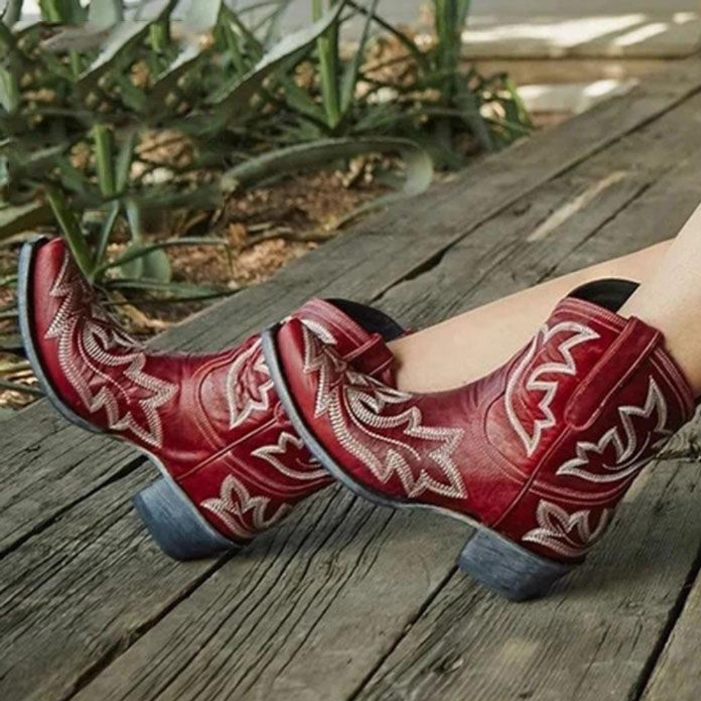 Damen Stilvolle Cowboystiefel | Westernstiefel für Elegante Looks