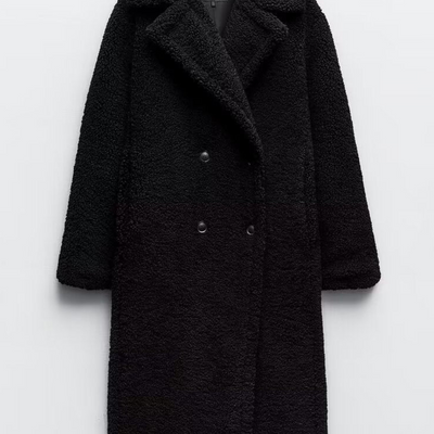 Weicher, Warmer, Langer Trenchcoat Für Damen | Winter