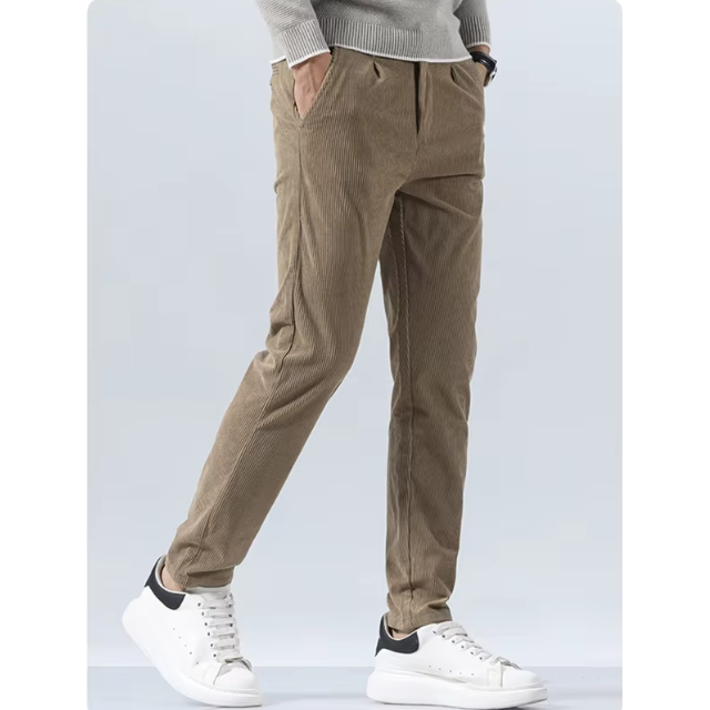 MIRAVO | Cordhose für Herren mit Bügelfalte & Slim Fit