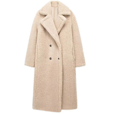 Weicher, Warmer, Langer Trenchcoat Für Damen | Winter