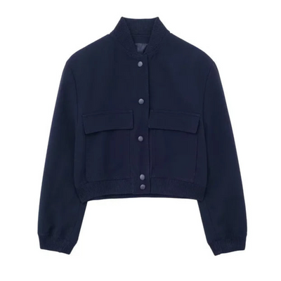 Buttoned Bomberjacke Casual für Damen