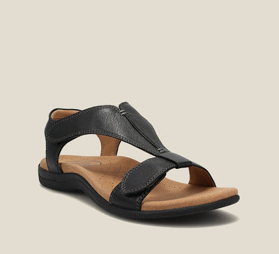 Damen-ledersandalen