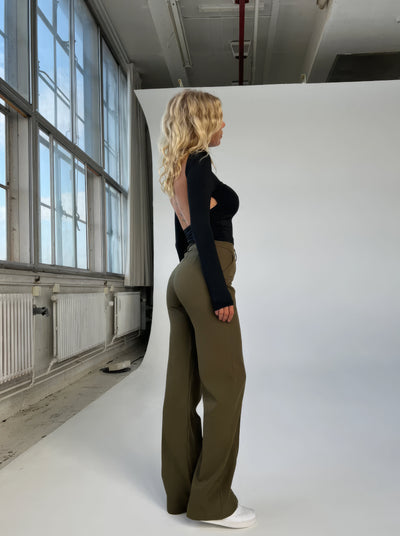 Gerade geschnittene hosen für frauen