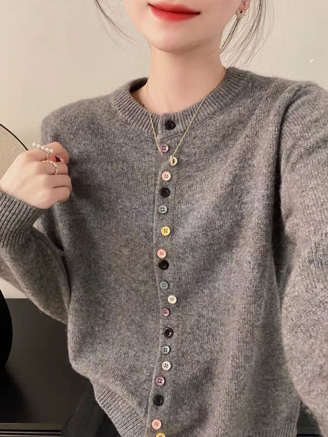 CÉCILE - STRICKPULLOVER