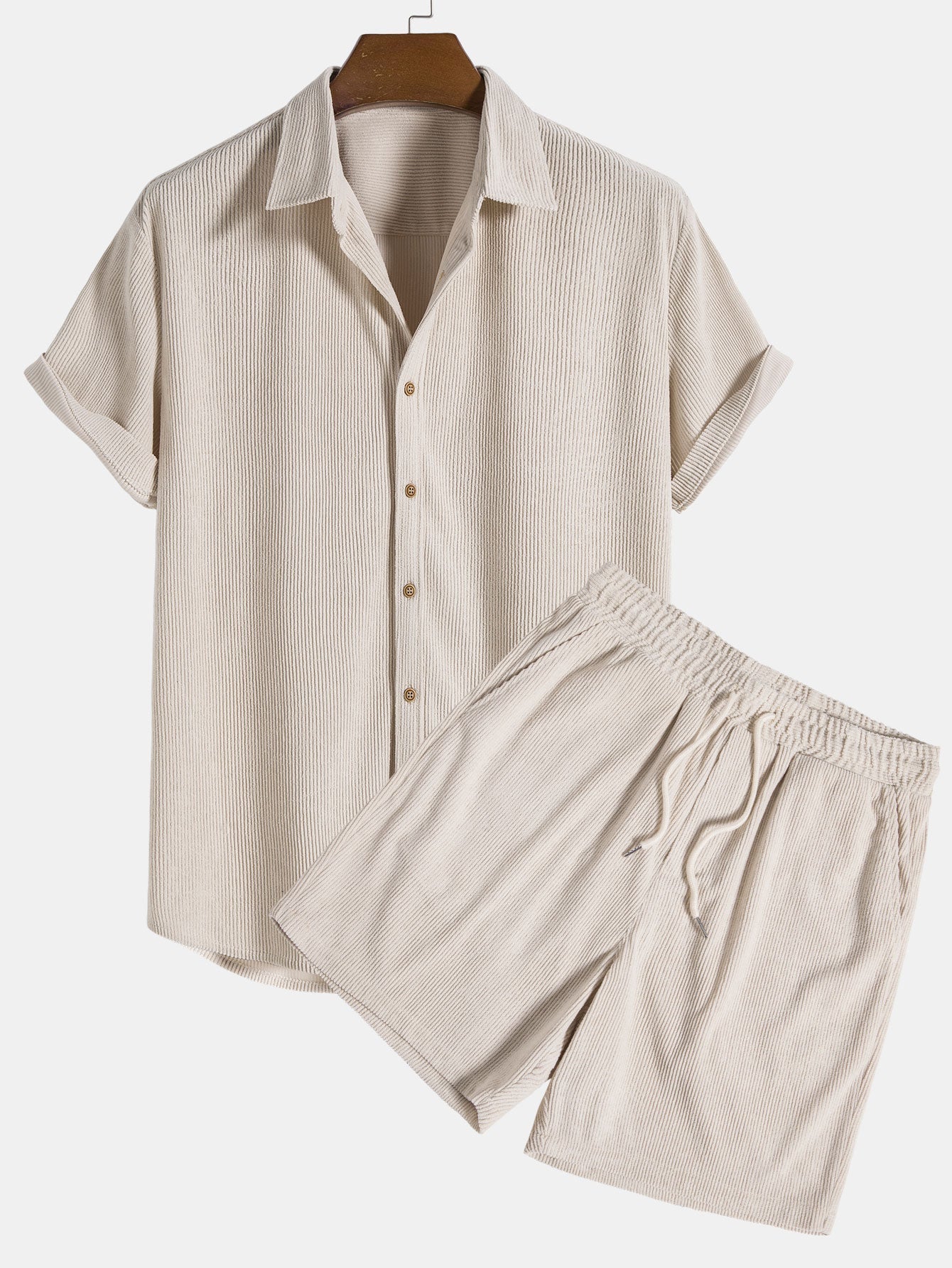 Herren sommer top und shorts freizeit set