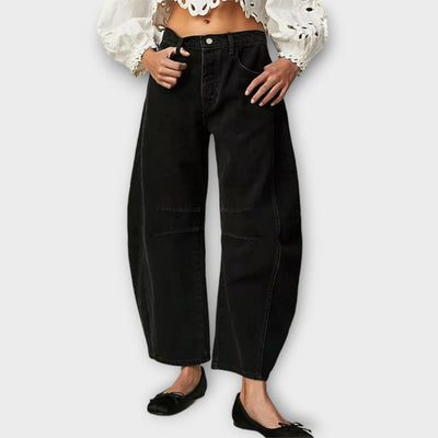 Damenjeans classic weit geschnitten