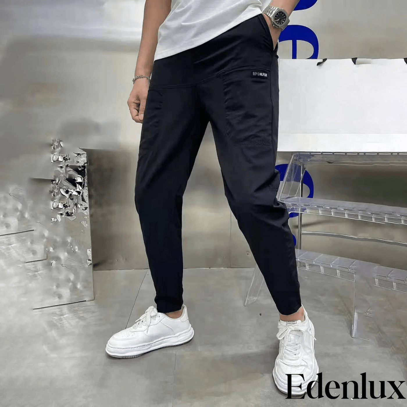 LETZTER TAG 60% RABATT | Lucas | Stretch Cargo Jeans für Männer