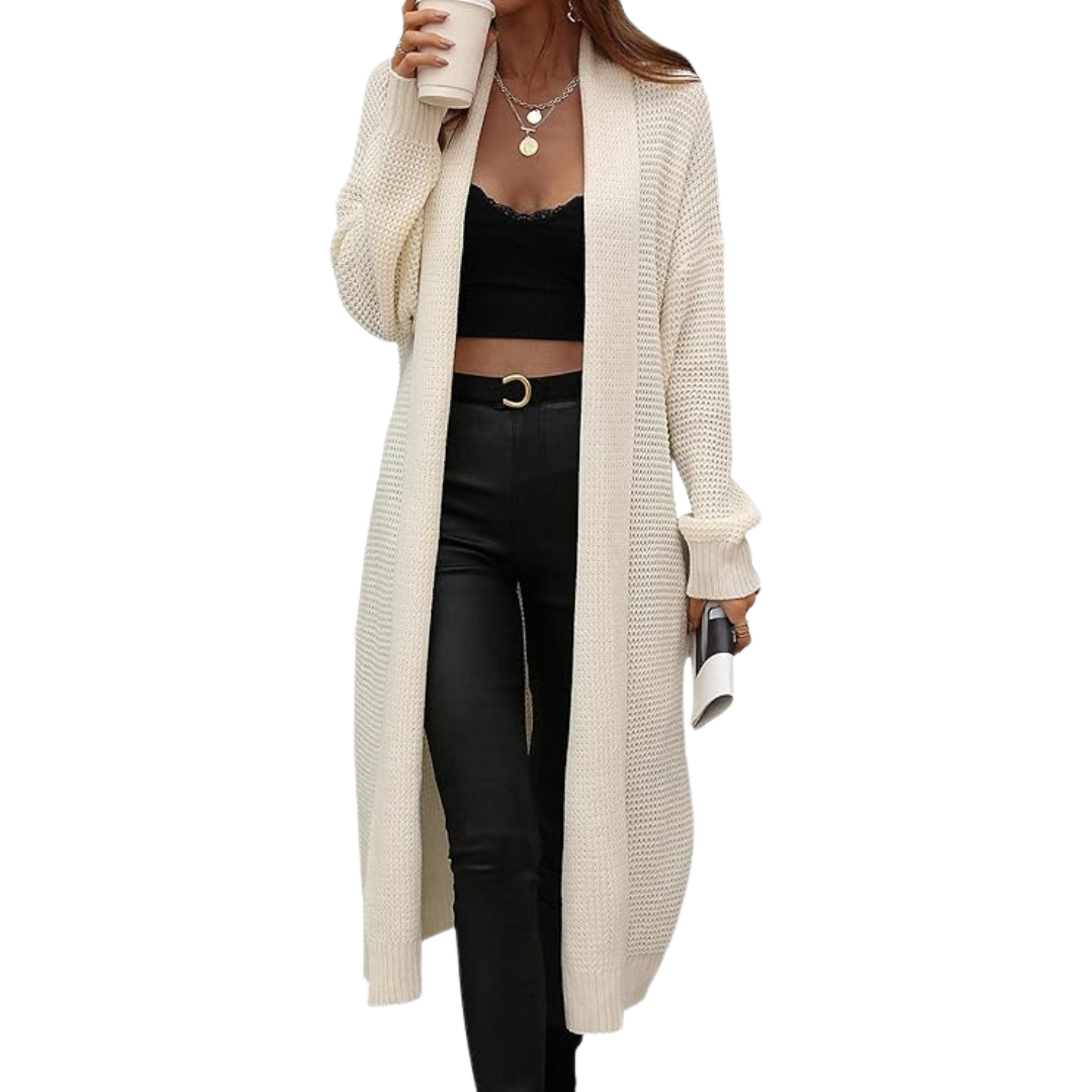 Langer Offener Cardigan für Damen