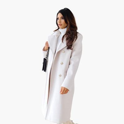 Lapel Collar Trenchcoat für Damen