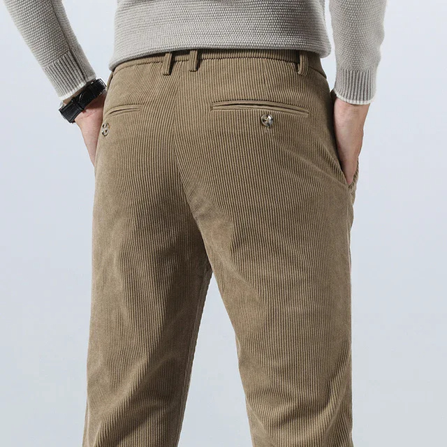 MIRAVO | Cordhose für Herren mit Bügelfalte & Slim Fit