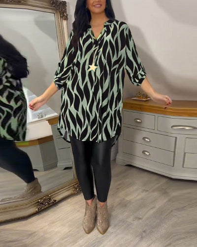 Lässige bluse für frauen